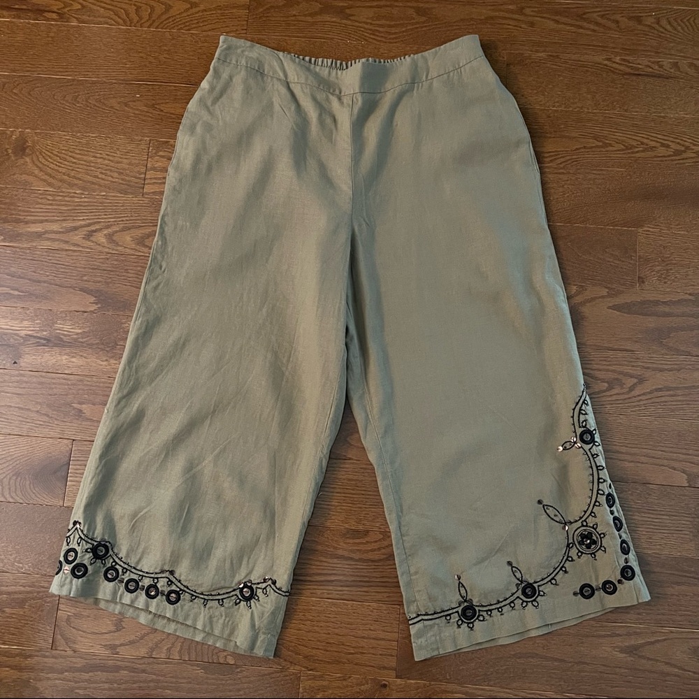 /Coldwater Creek/ Linen pants (Petite medium)